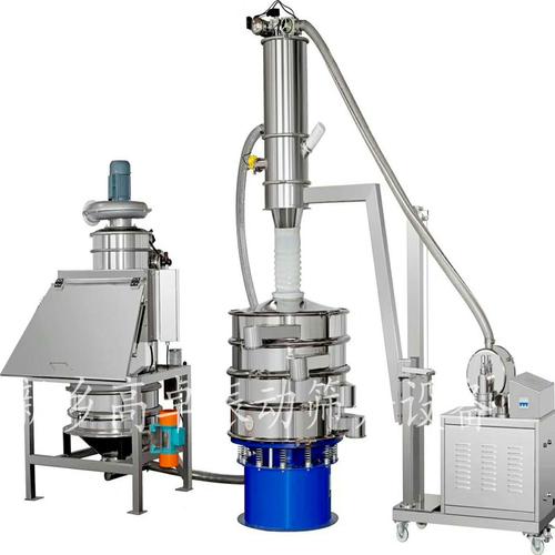 無塵投料站-產(chǎn)品中心 - 直線振動篩-斗式提升機-礦用振